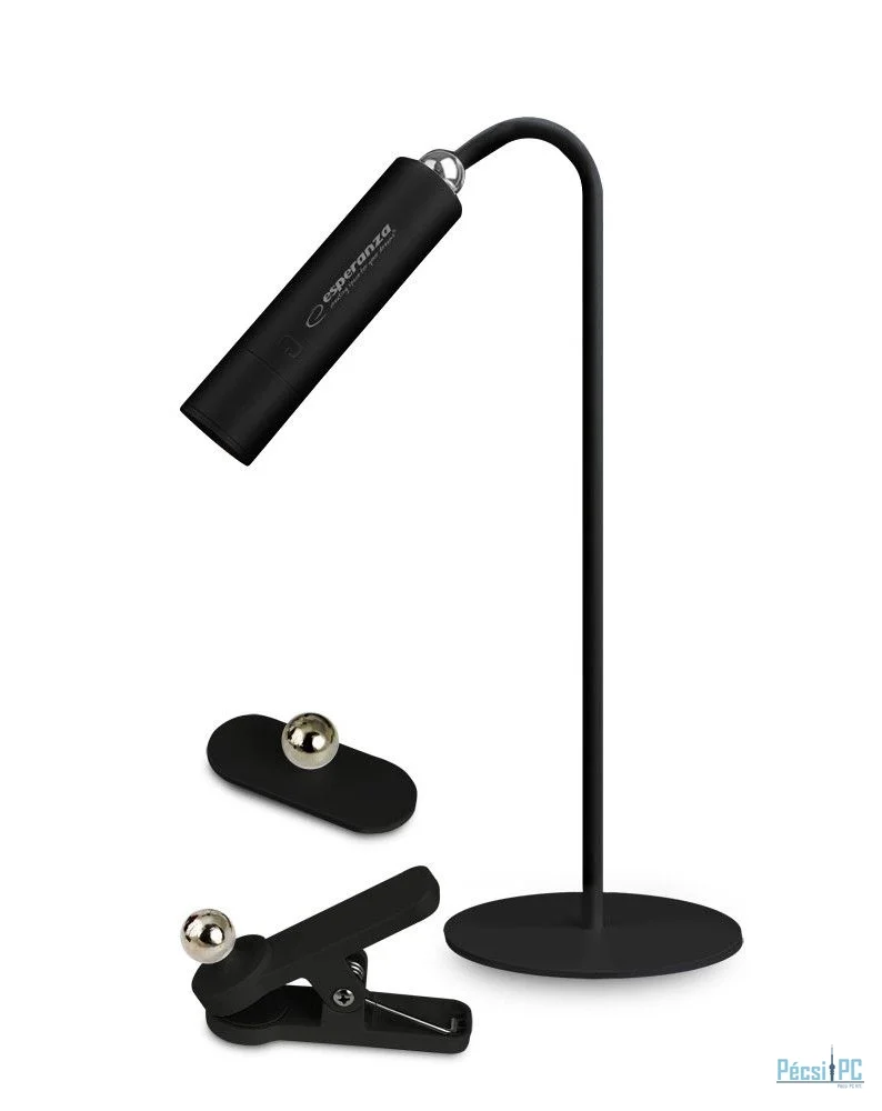 Esperanza Agena Desk Lamp Black
