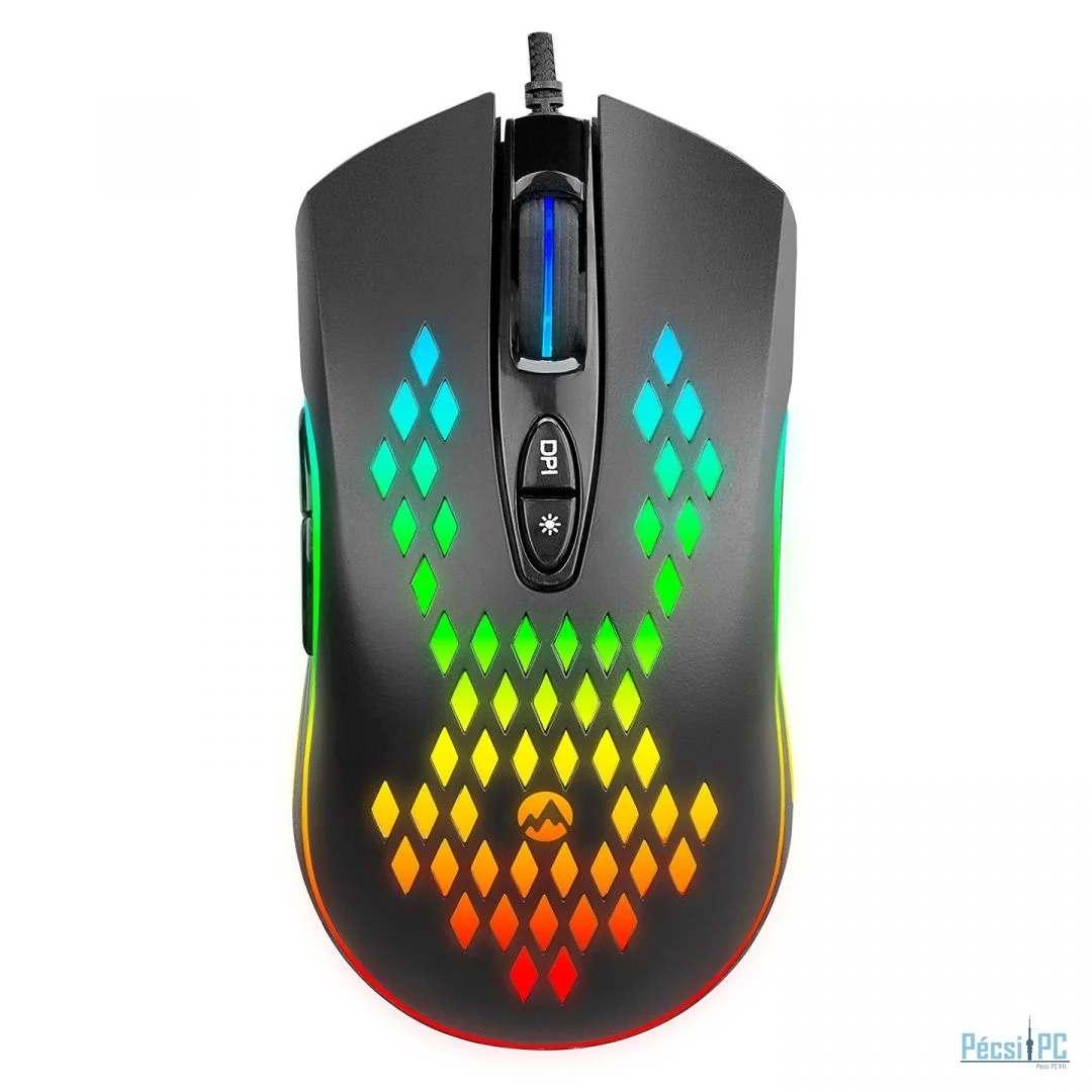 Everest SM-G07 METAFOR RGB Gaming Optical Mouse Black