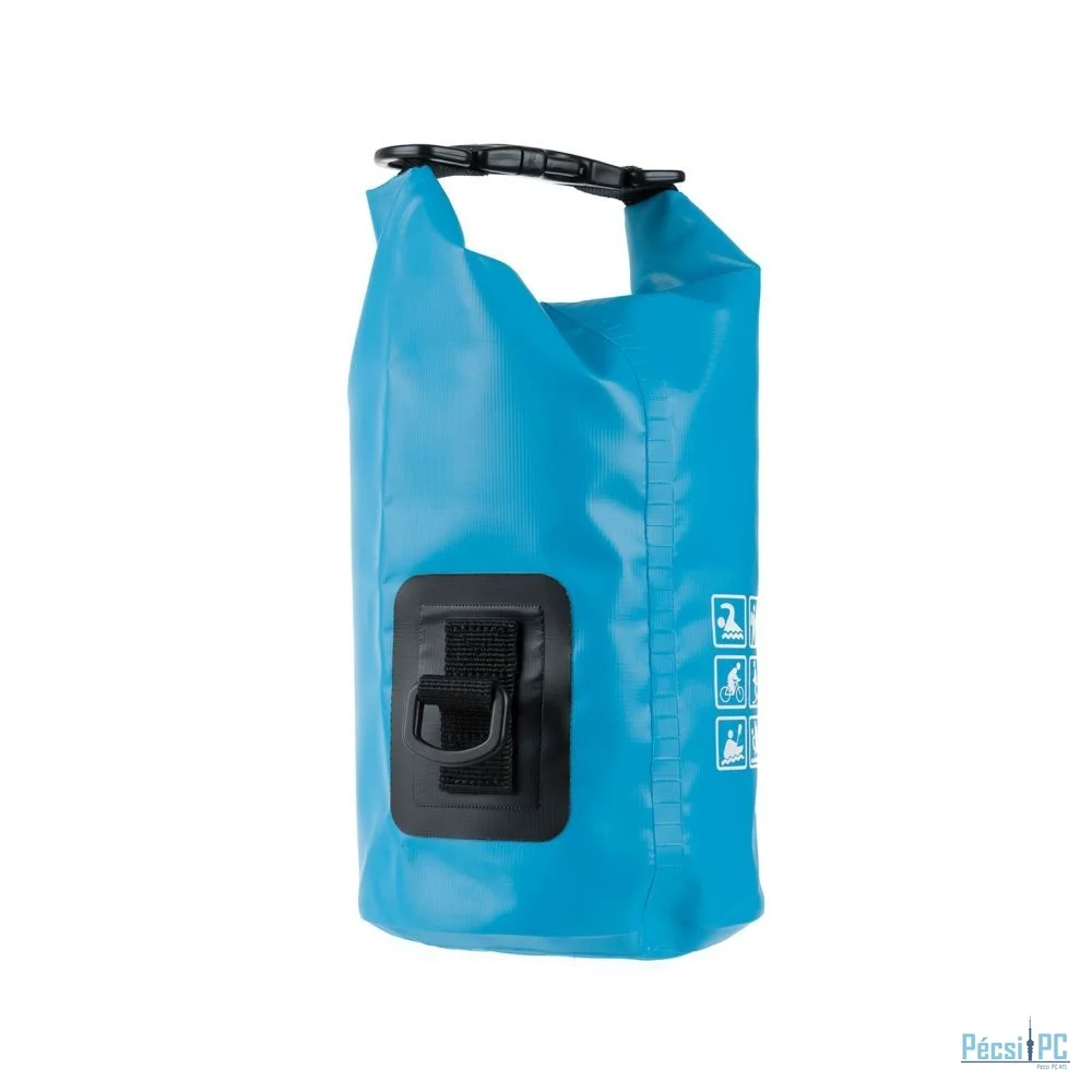 FIXED vízhatlan táska, 3 l, kék