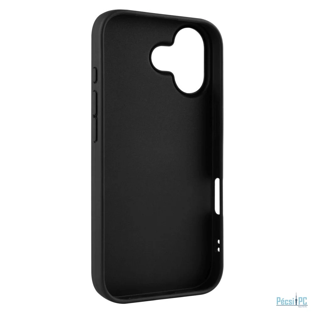 FIXED Gumírozott telefontok Story Apple iPhone 17 telefonhoz, fekete