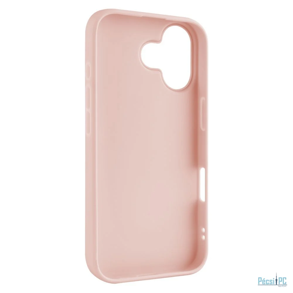 FIXED Gumírozott telefontok Story Apple iPhone 17 telefonhoz, rózsaszín