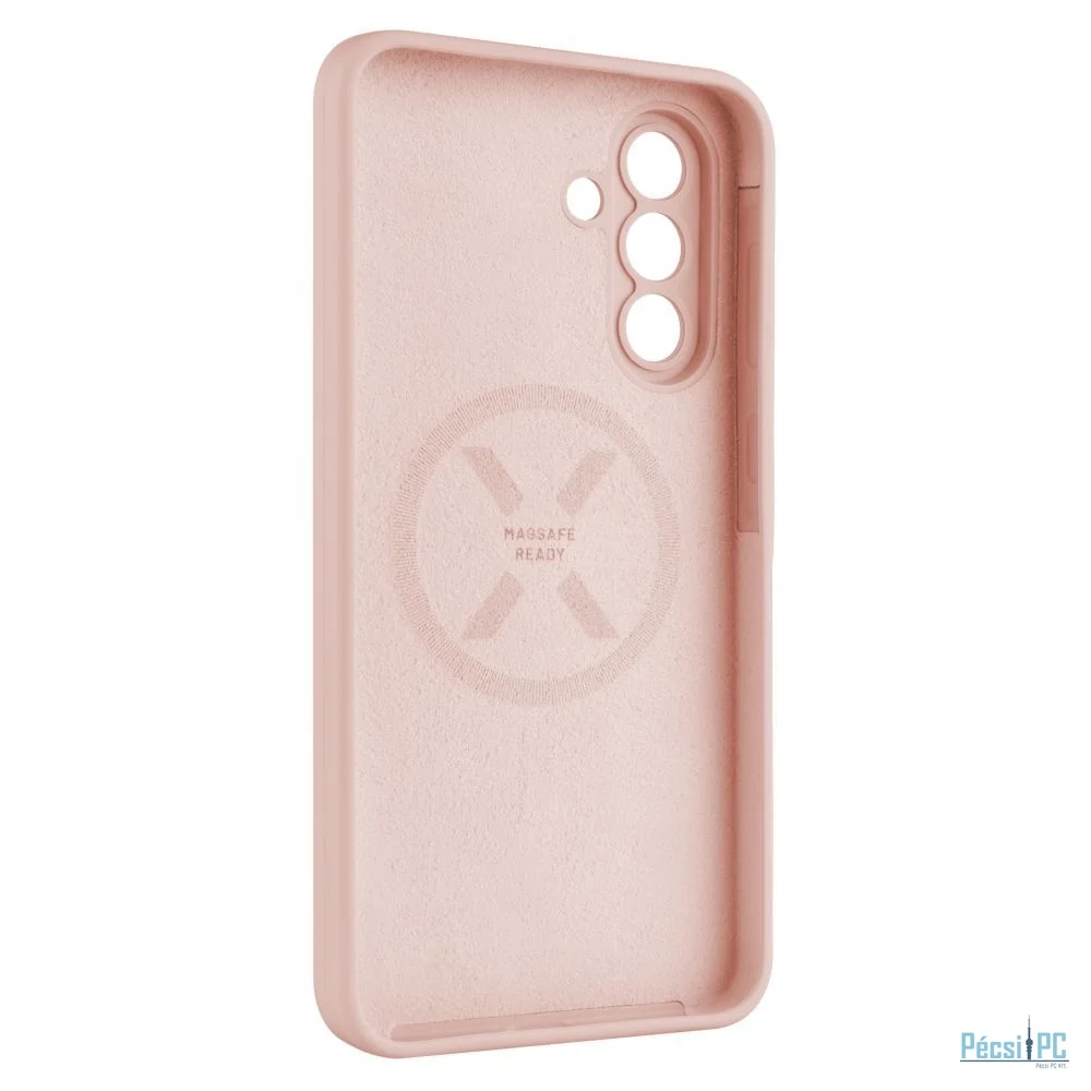 FIXED MagFlow hátlap Samsung Galaxy A36 5G készülékhez, rózsaszín