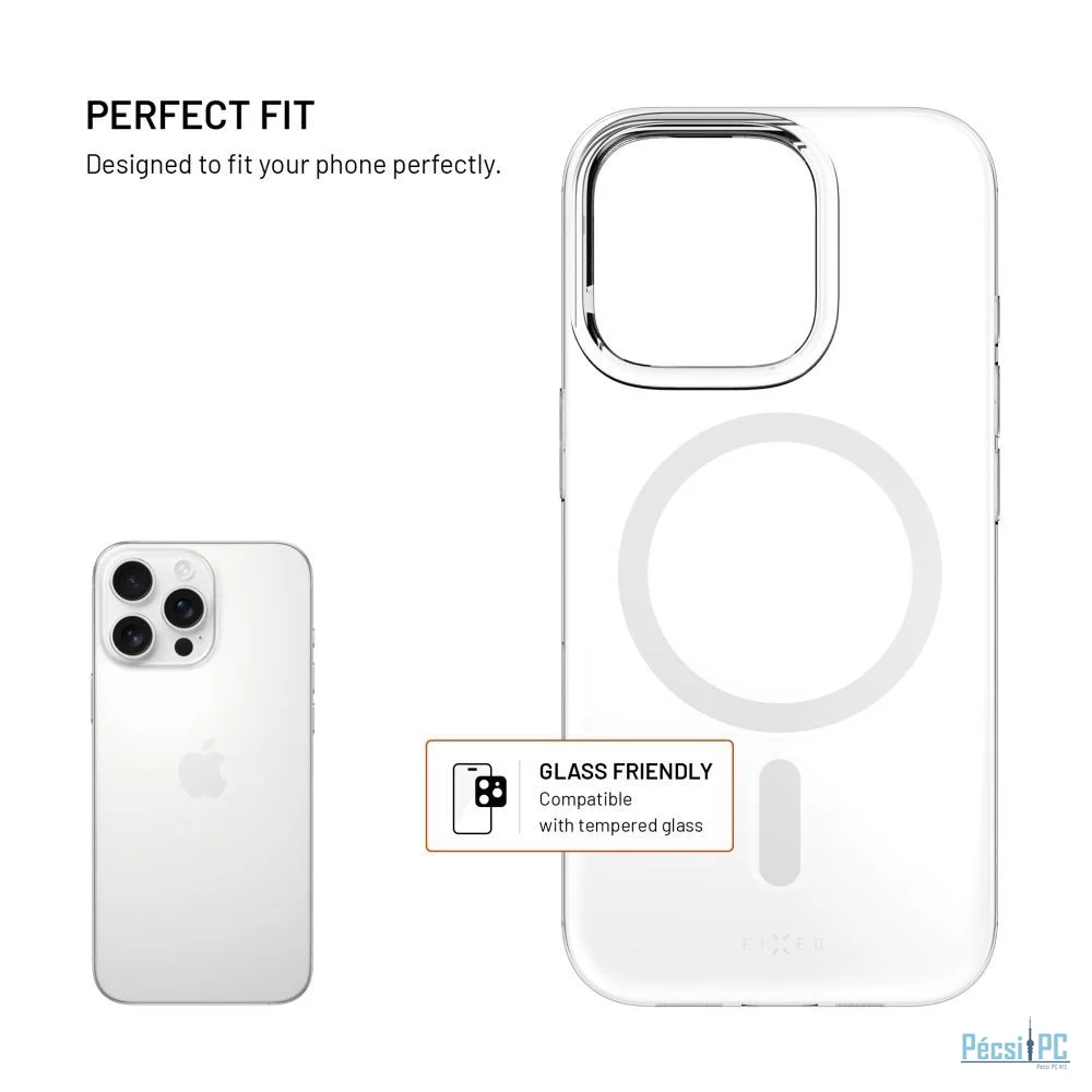 FIXED Magshell tok Apple iPhone 16 Pro Max készülékhez, átlátszó