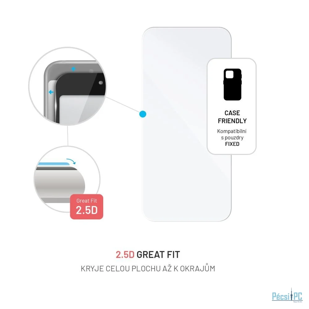 FIXED MagShell tok Apple iPhone 17 Pro készülékhez, átlátszó