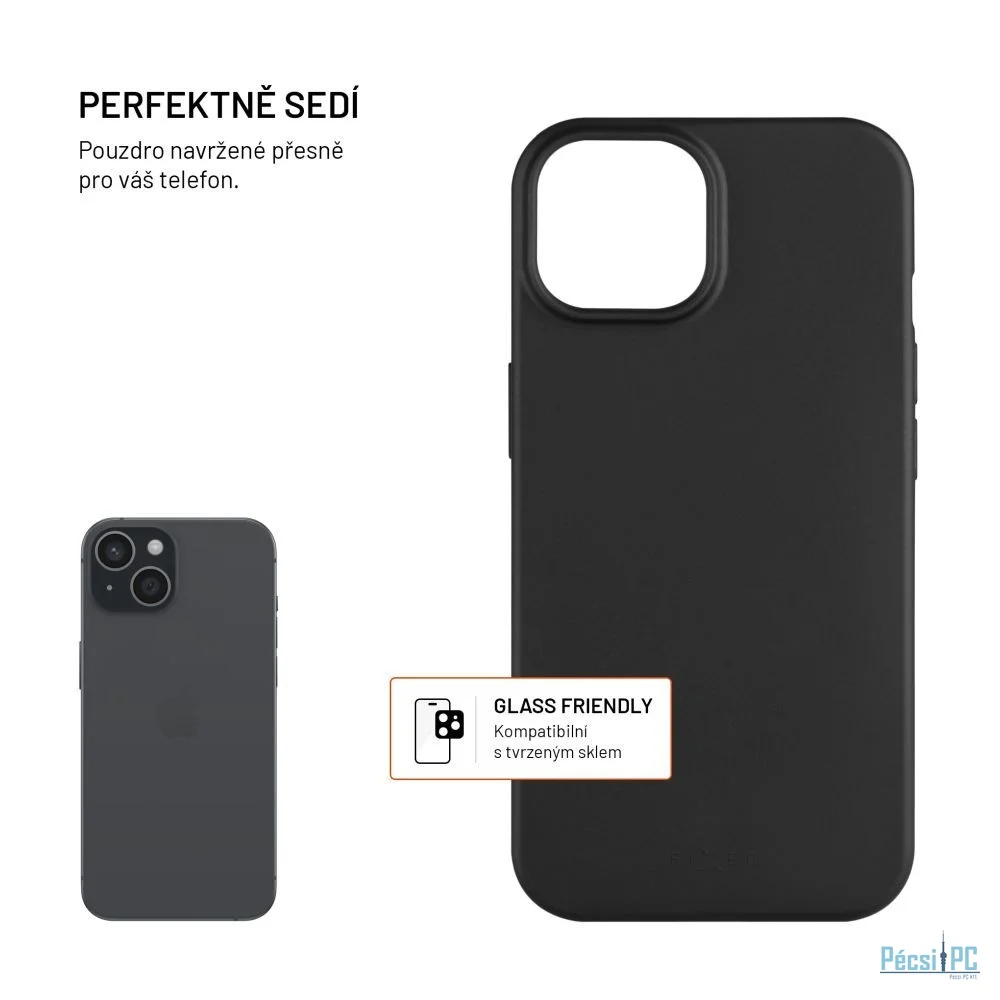 FIXED ReStory TPU tok Apple iPhone 15 készülékhez, fekete