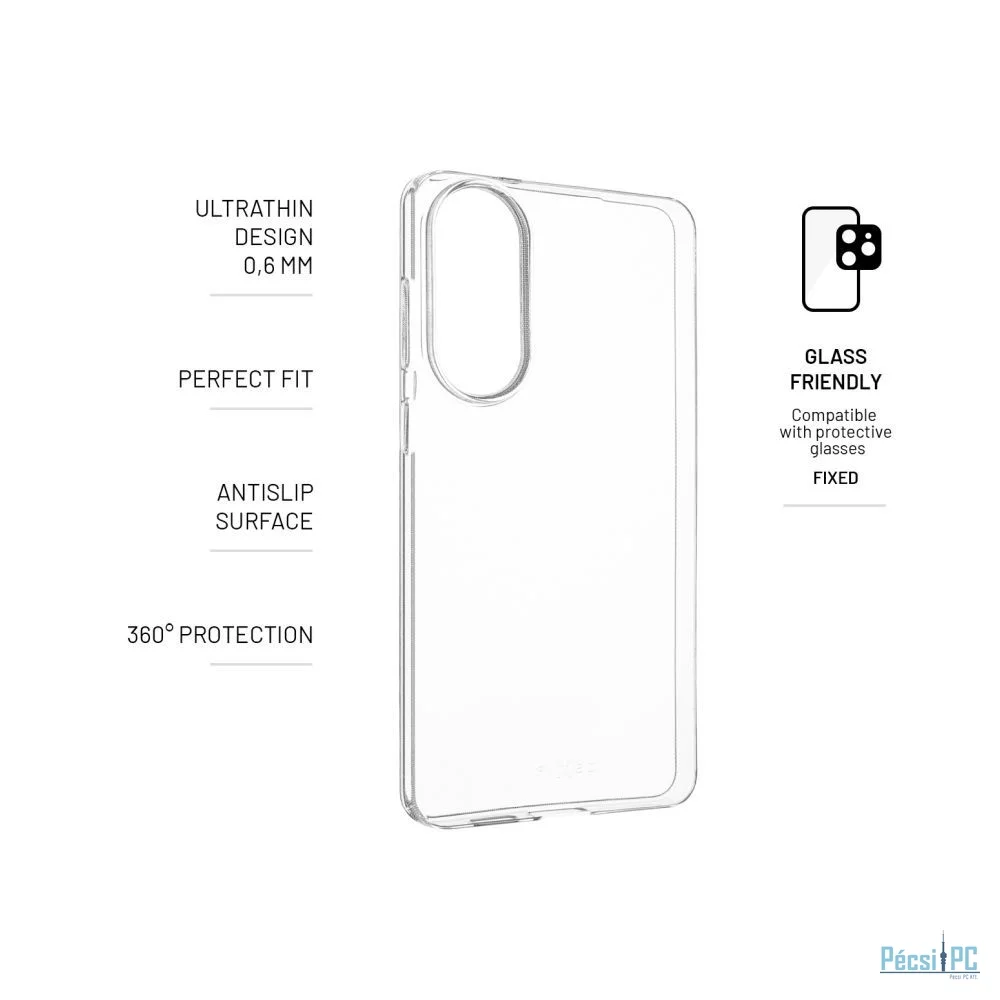 FIXED Slim TPU tok Samsung Galaxy S25 Edge 5G készülékhez, átlátszó