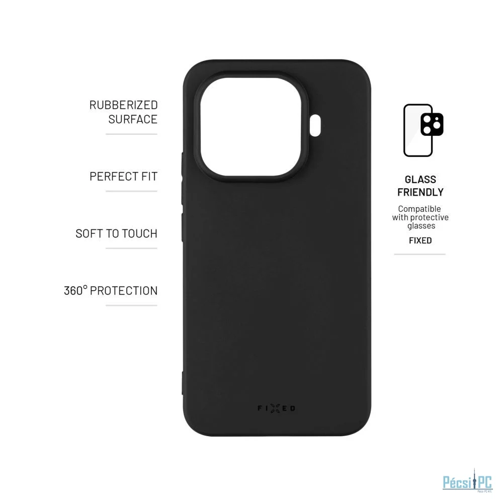 FIXED Story hátlap Xiaomi 15T Pro készülékhez, fekete
