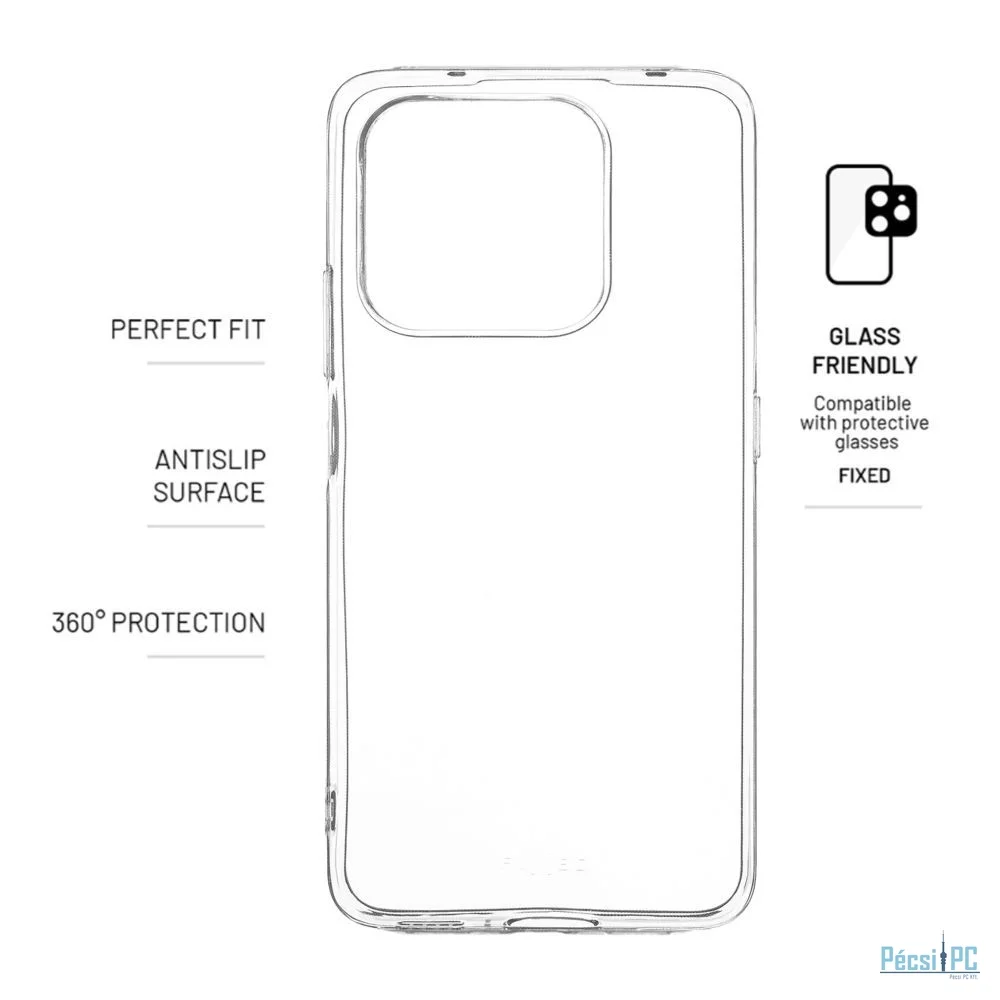 FIXED Story hátlap Xiaomi Redmi 15 4G/5G készülékhez, átlátszó