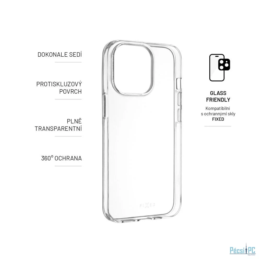 FIXED Story TPU gél tok Honor 400 Pro, átlátszó