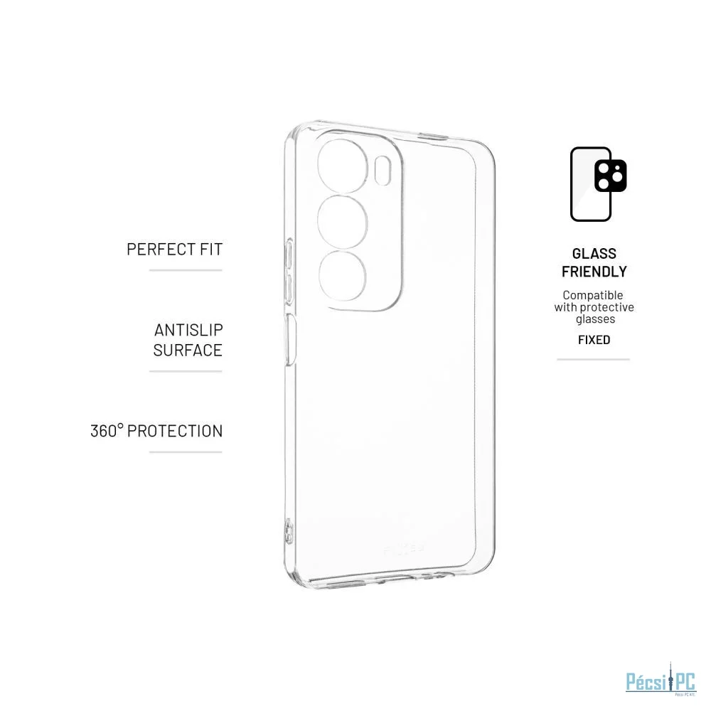 FIXED Story TPU telefontok Vivo Y19S 4G/Y29 5G, fekete