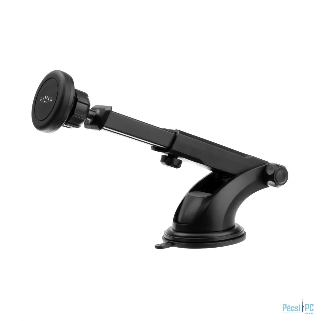 FIXED Universal magnetic holder FIXED Maggy XL for mobile phones with long suction cup on glass or dashboard, unboxed