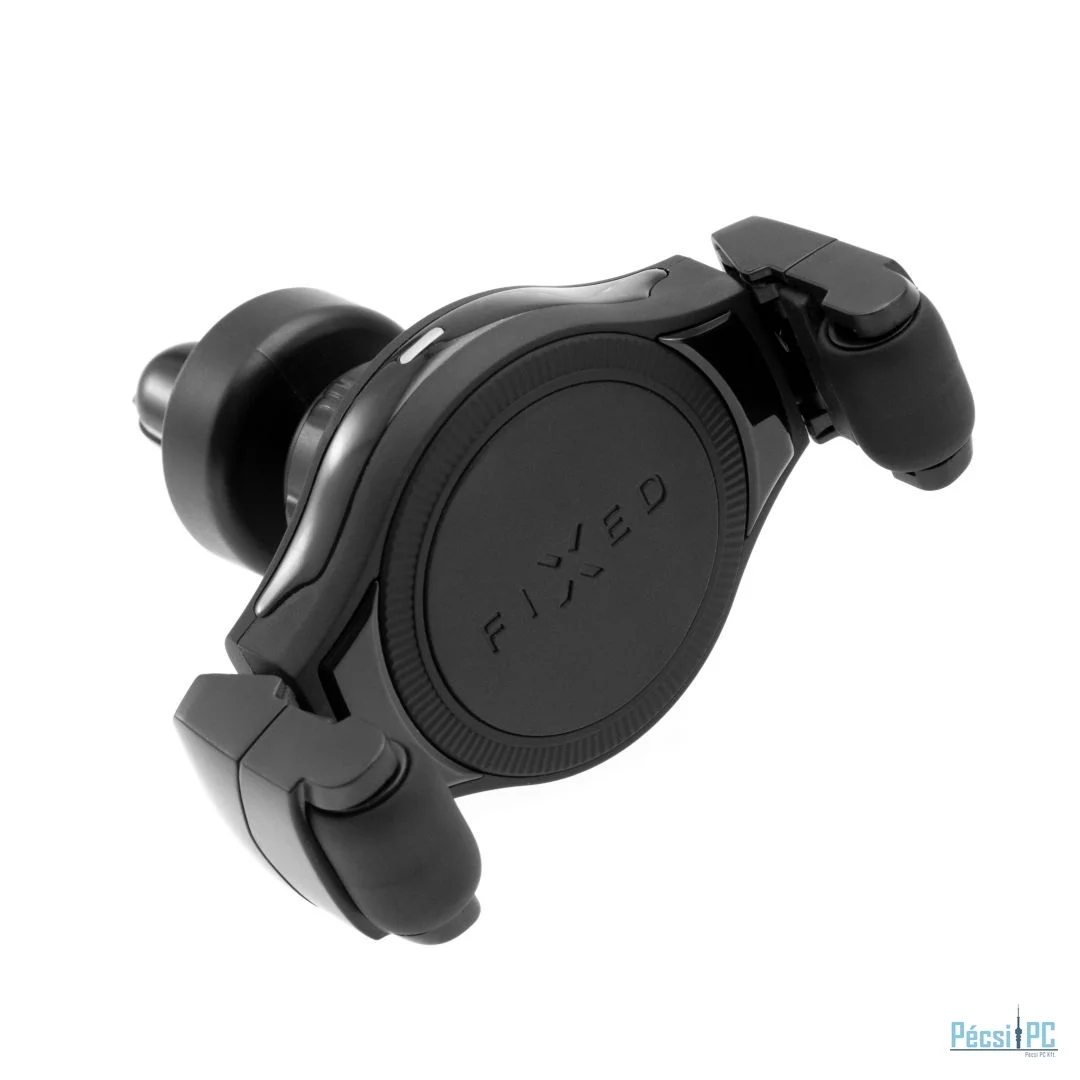 FIXED Univerzális vezeték nélküli töltő autós szellőzőtartóhoz, fekete