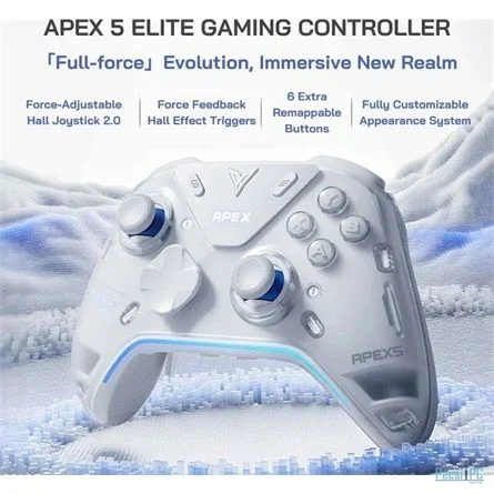 Flydigi Apex 5 Wireless Bluetooth Gamepad Grey