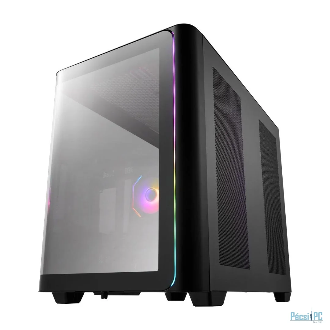 FSP M580 RGB Tempered Glass Black