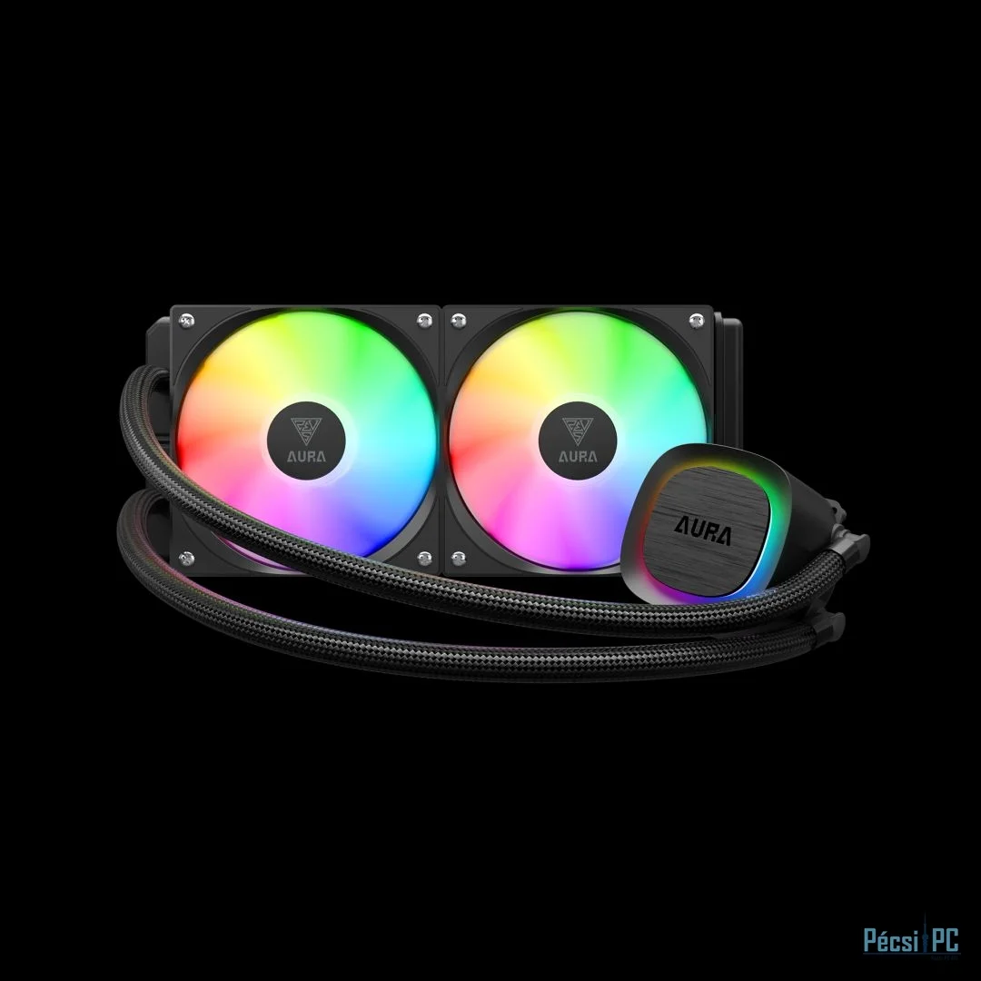 Gamdias Aura GL240 V2 Performance ARGB Liquid Cooler