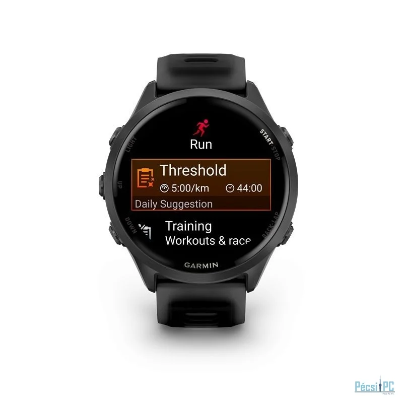 Garmin Forerunner 570 47mm Slate Gray Aluminum with Translucent Black/Black Band