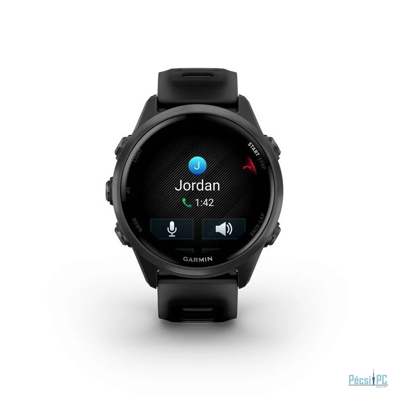 Garmin Forerunner 570 42mm Slate Gray Aluminum with Translucent Black/Black Band