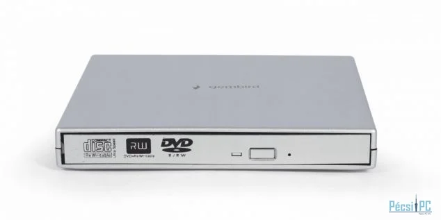 Gembird DVD-USB-021-SV Slim DVD-Writer Silver