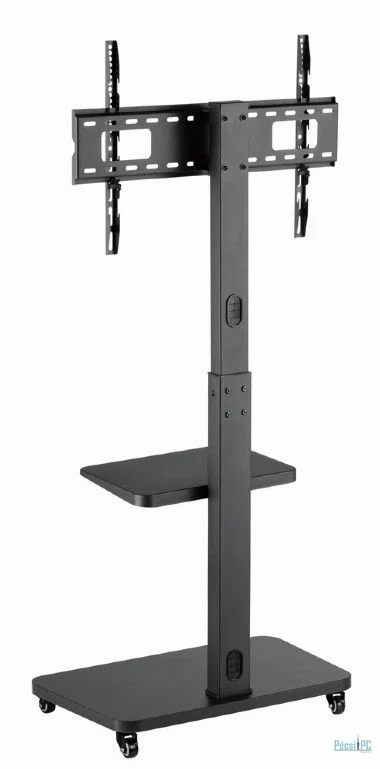 Gembird TVS-75S-02 TV floor stand with caster wheels 37