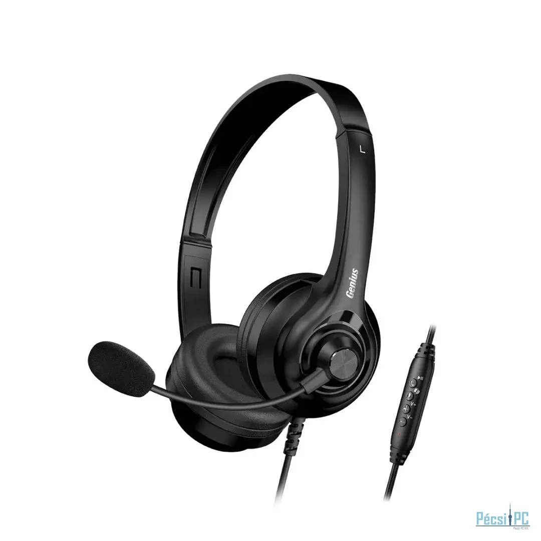 Genius HS-235U AI Headset Black