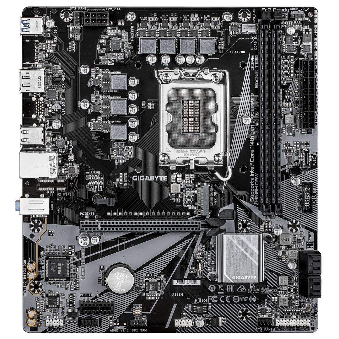 Gigabyte H610M D3W