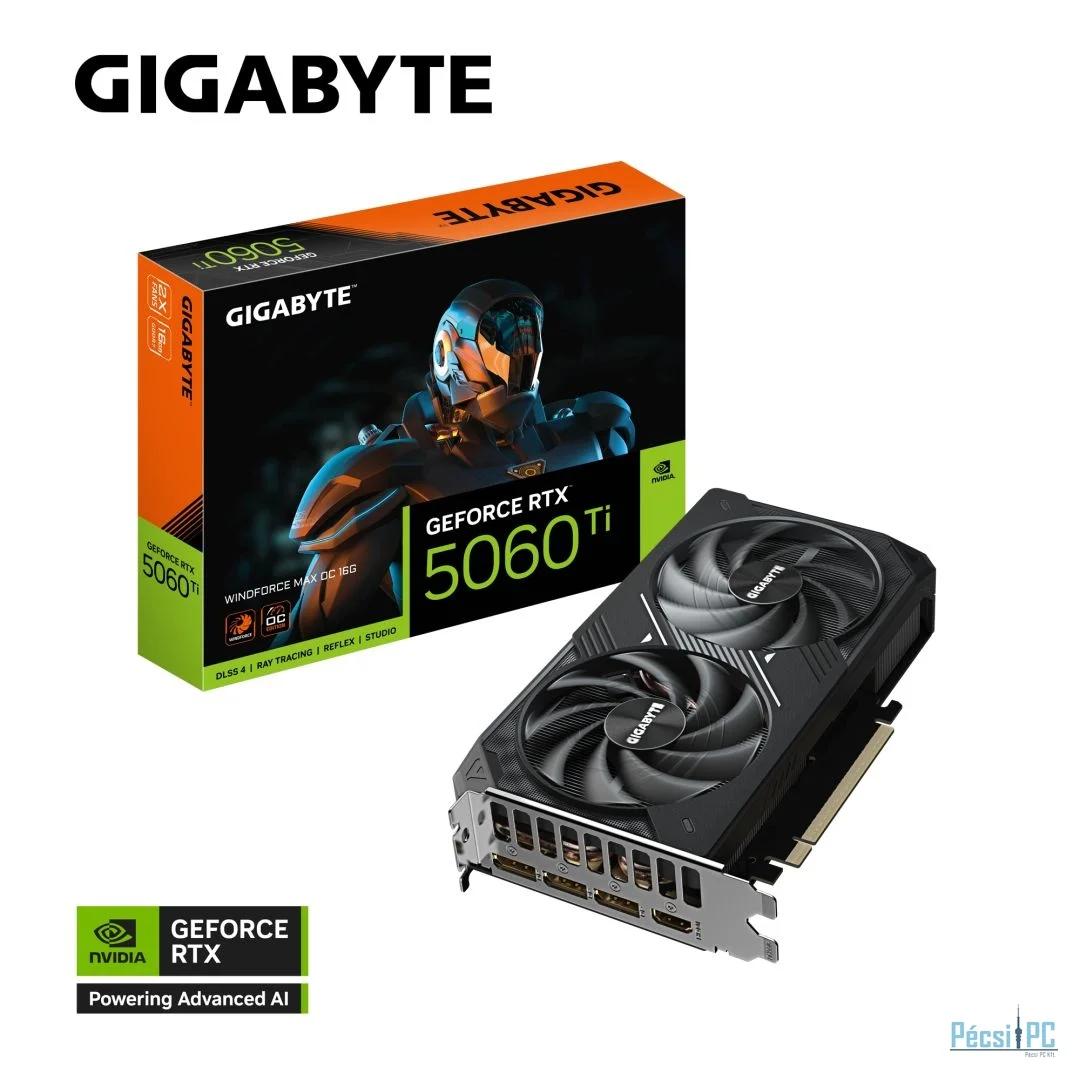 Gigabyte RTX5060 TI WINDFORCE MAX OC 16G