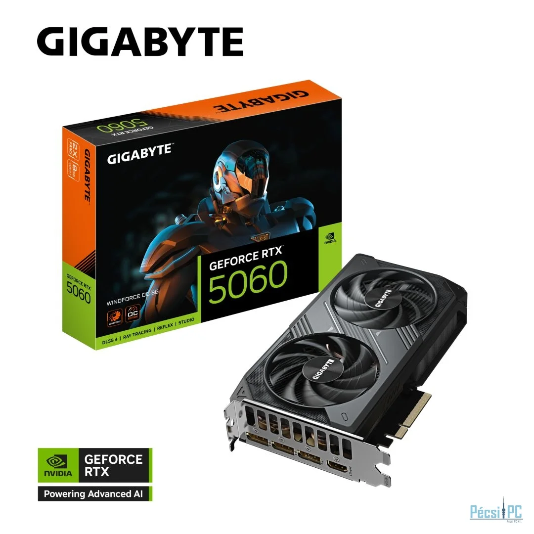 Gigabyte RTX5060 WINDFORCE OC 8G