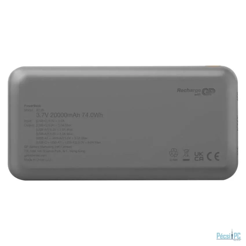 GP B+ Series 20000mAh PowerBank Black
