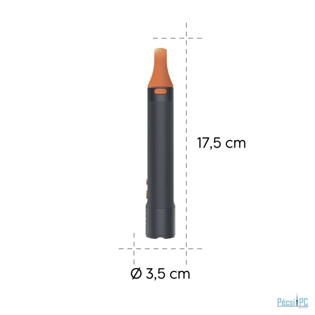 Hama FLX600 LED zseblámpa Black