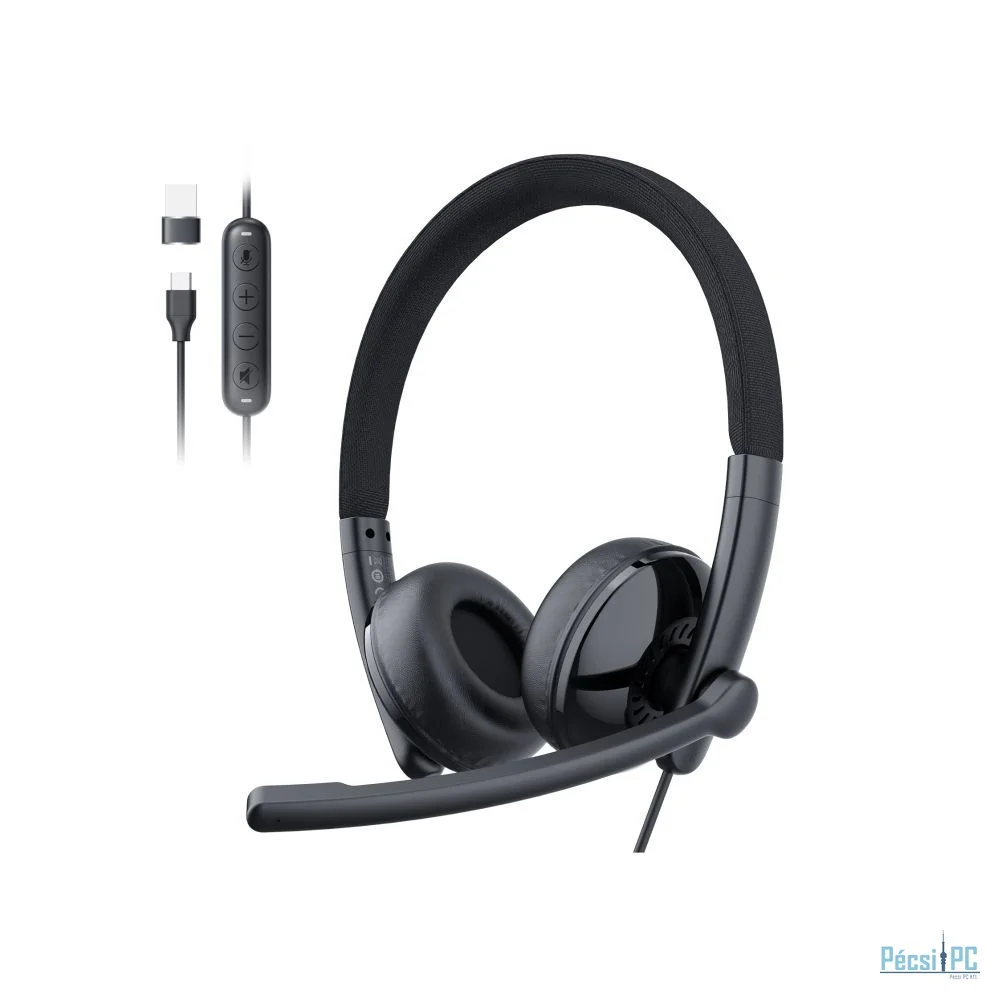 Hameco HS50 USB Headset Black