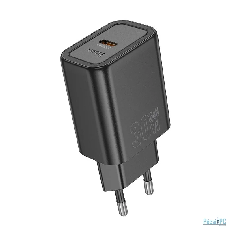 Hoco 30W PD Wall Charger Black