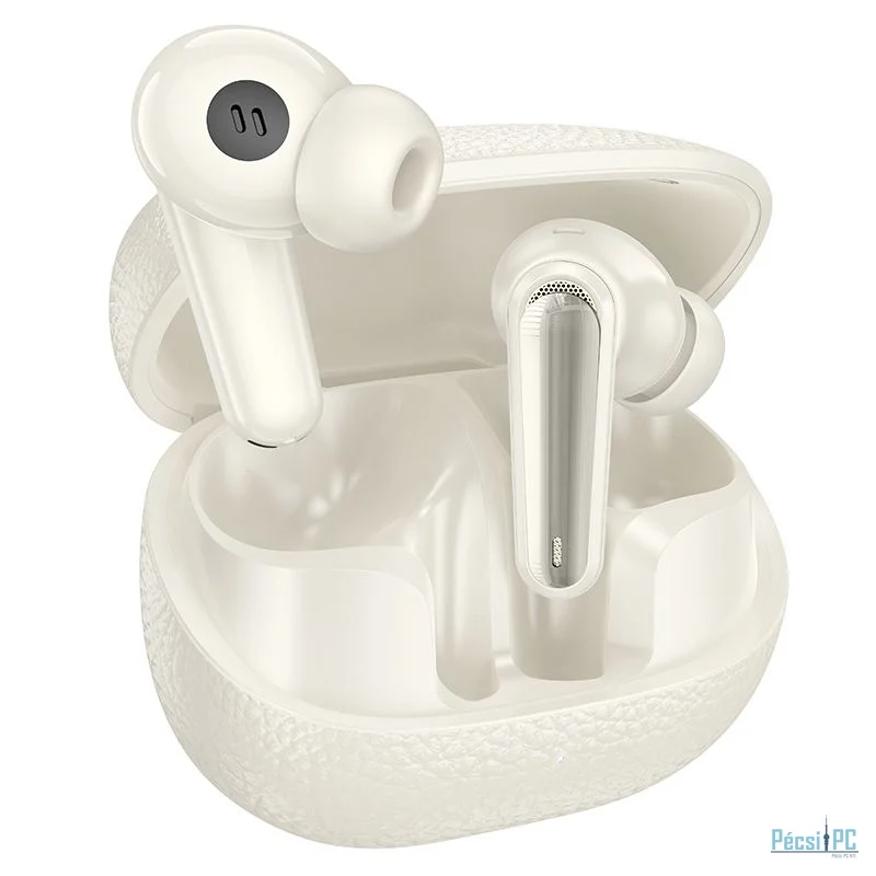 Hoco EQ23 PLUS II Bluetooth Headset Milky White