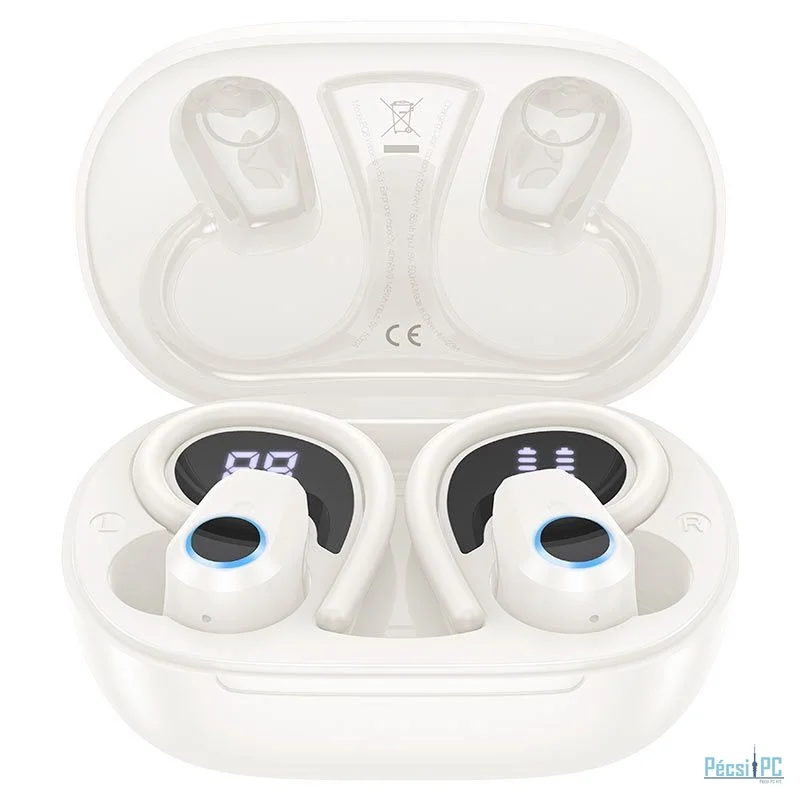 Hoco EQ8 Pure Joy Bluetooth Headset White