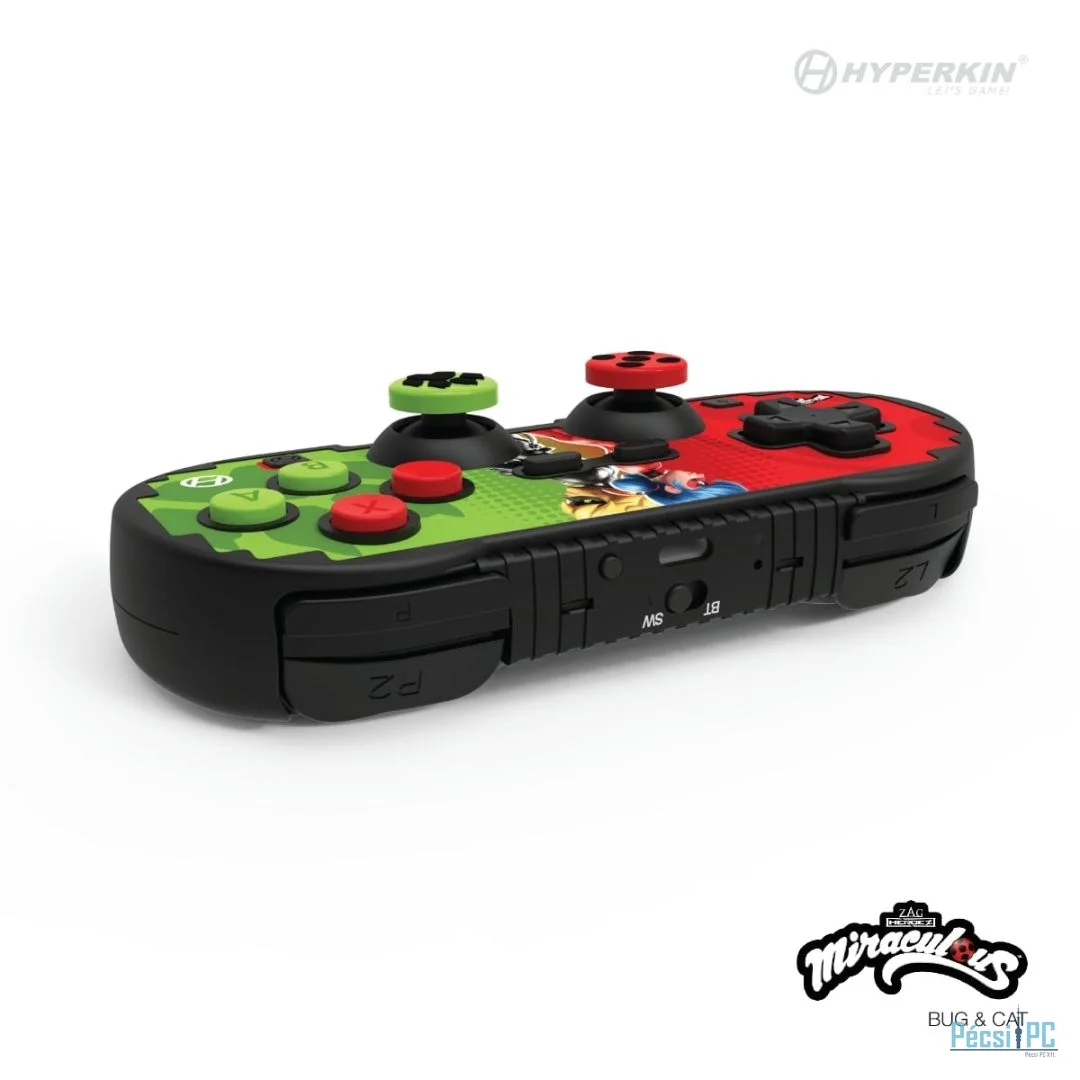 HYPERKIN  Pixel Art Official Miraculous Edition (Ladybug & Cat) Gamepad
