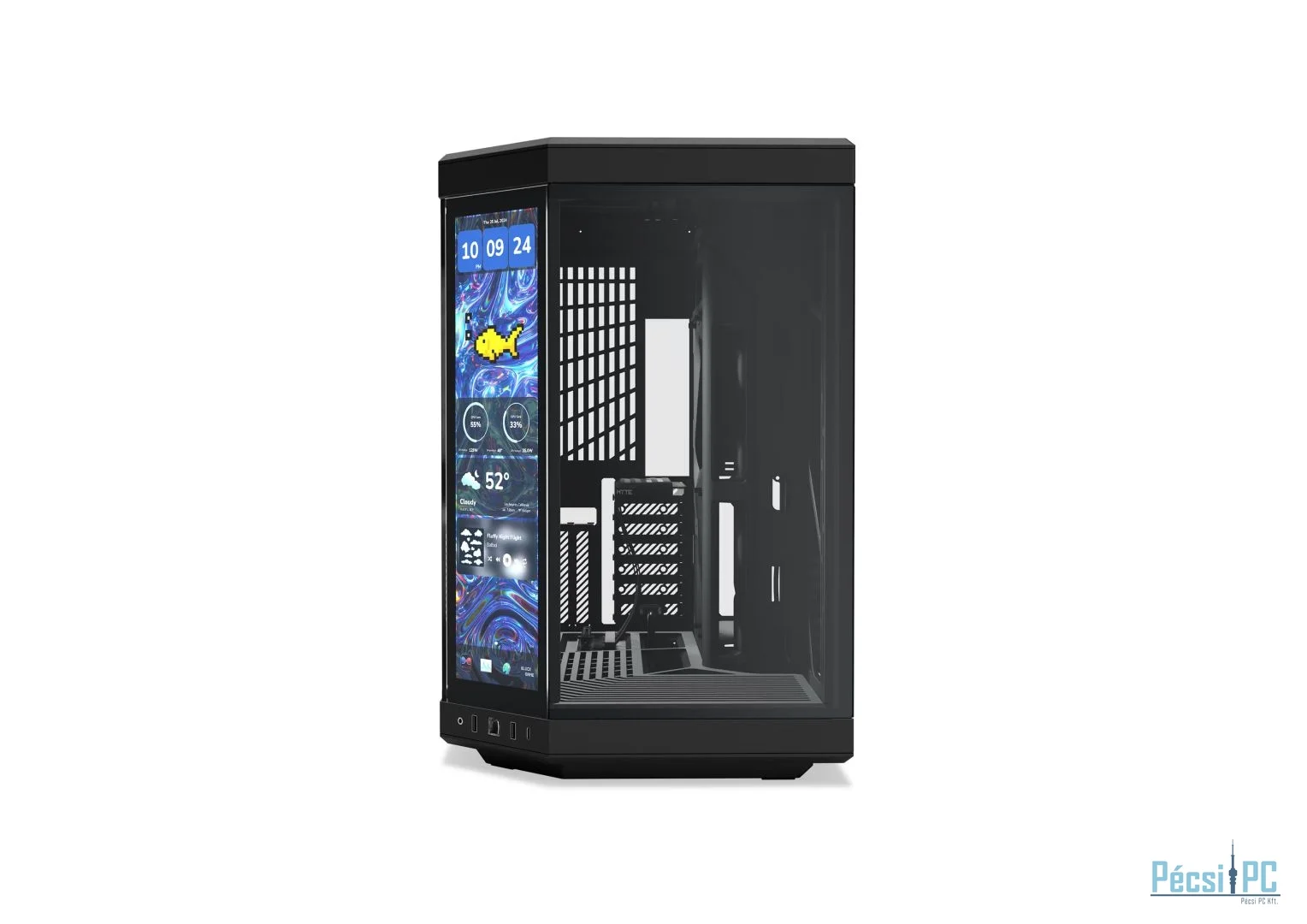 HYTE Y70 Touch Infinite Tempered Glass Black