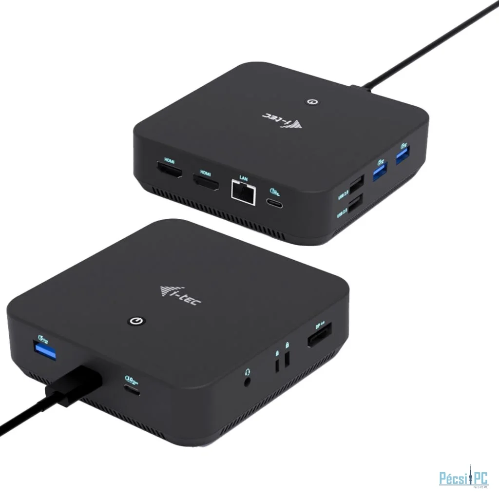 I-TEC USB-C DP Dual HDMI Docking Station with Power Delivery 100W
