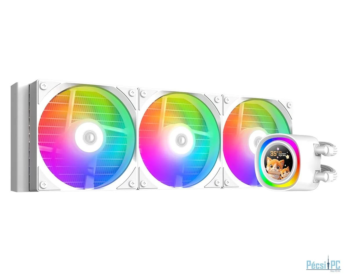 ID-COOLING FX360 LCD WHITE