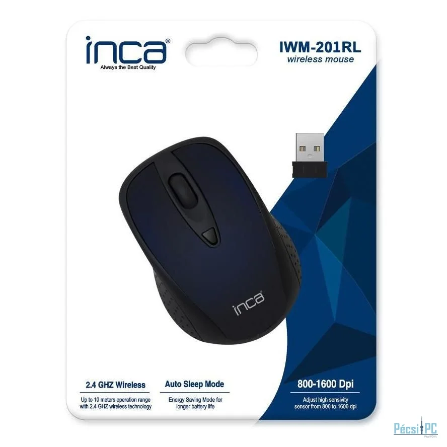 INCA IWM-201RL Wireless Mouse Blue
