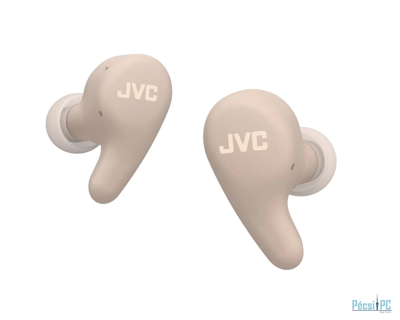 JVC HA-A23T Gumy Premium Wireless Headphones with Noise Cancellation Mocha Brown