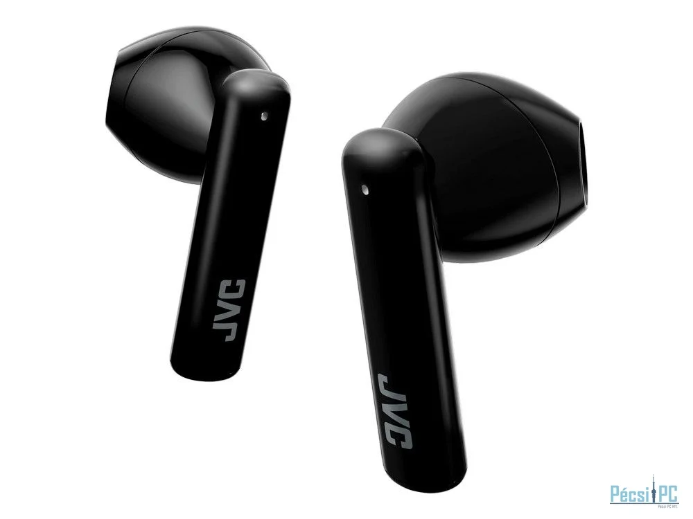 JVC HA-A4T Wireless earbuds with comfortable sound and long-lasting playtime Black