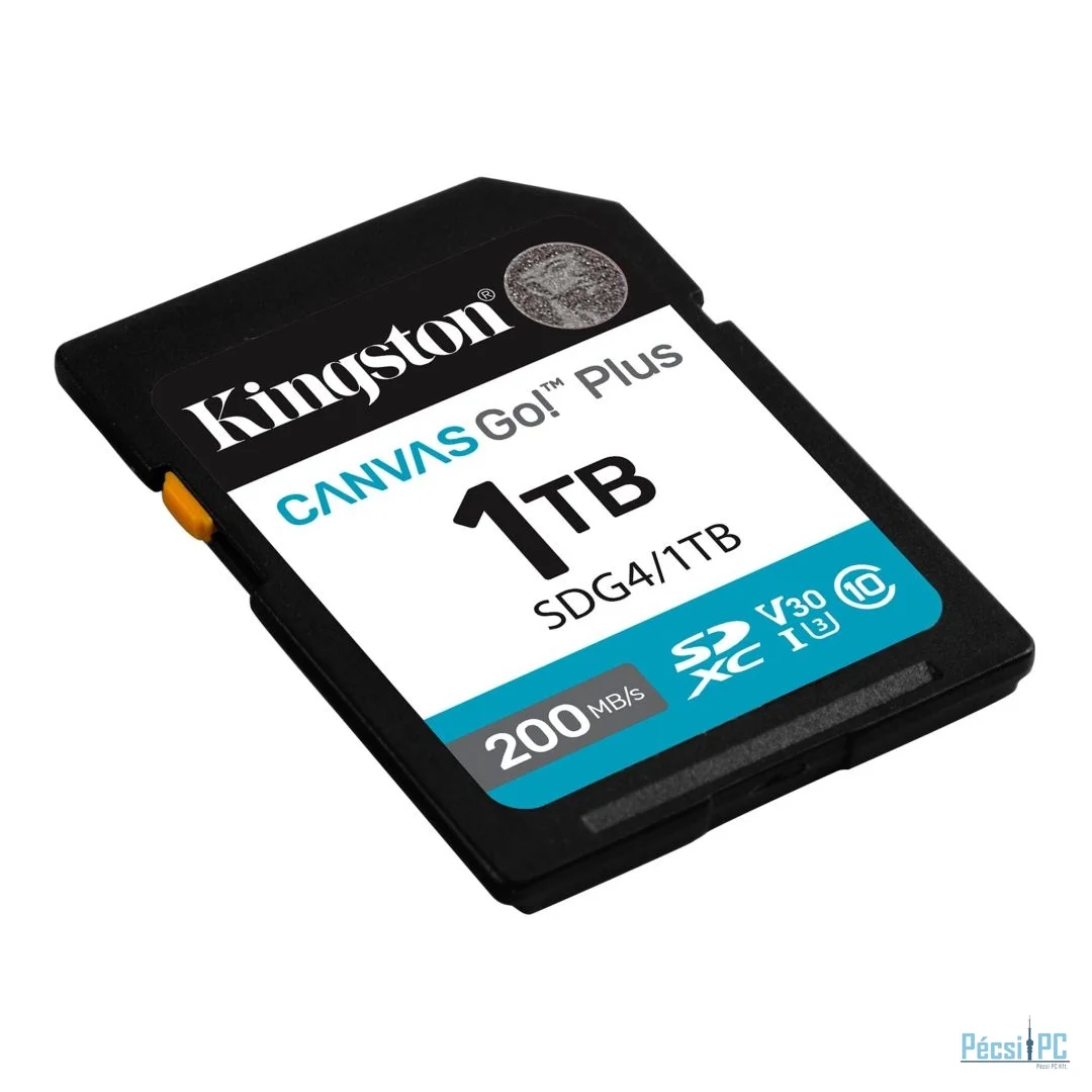 Kingston 1TB Canvas Go Plus Gen4 Class 10 UHS-I U3 V30