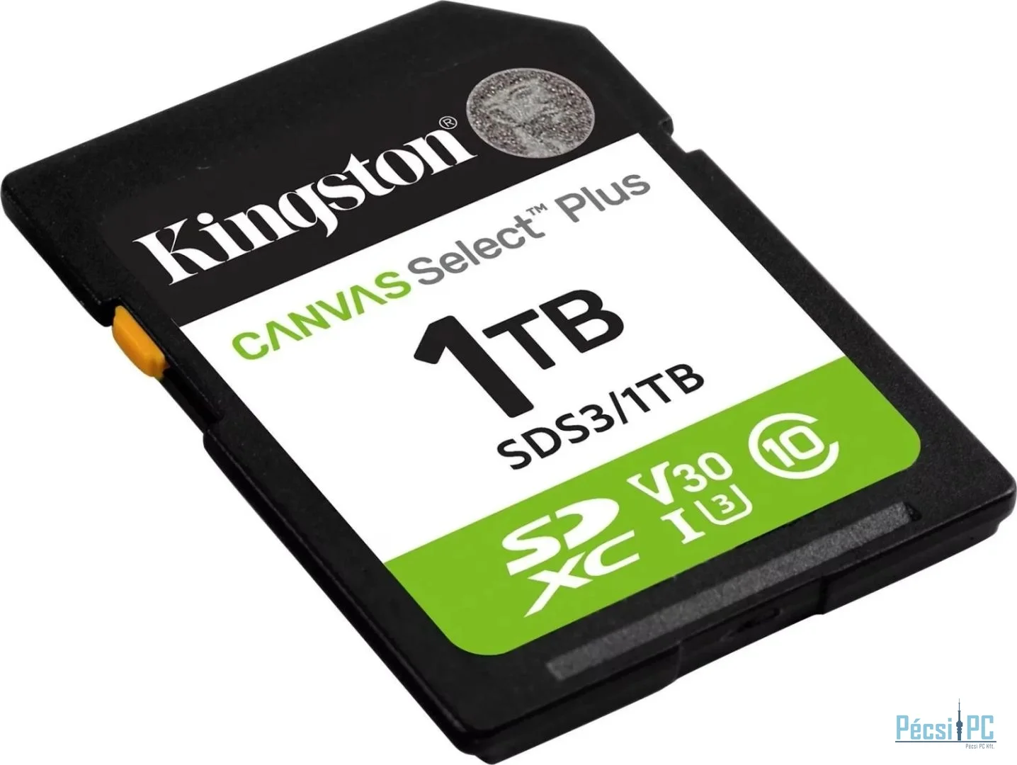 Kingston 1TB SDXC Canvas Select Plus Gen3 Class 10 UHS-1 A1 V10
