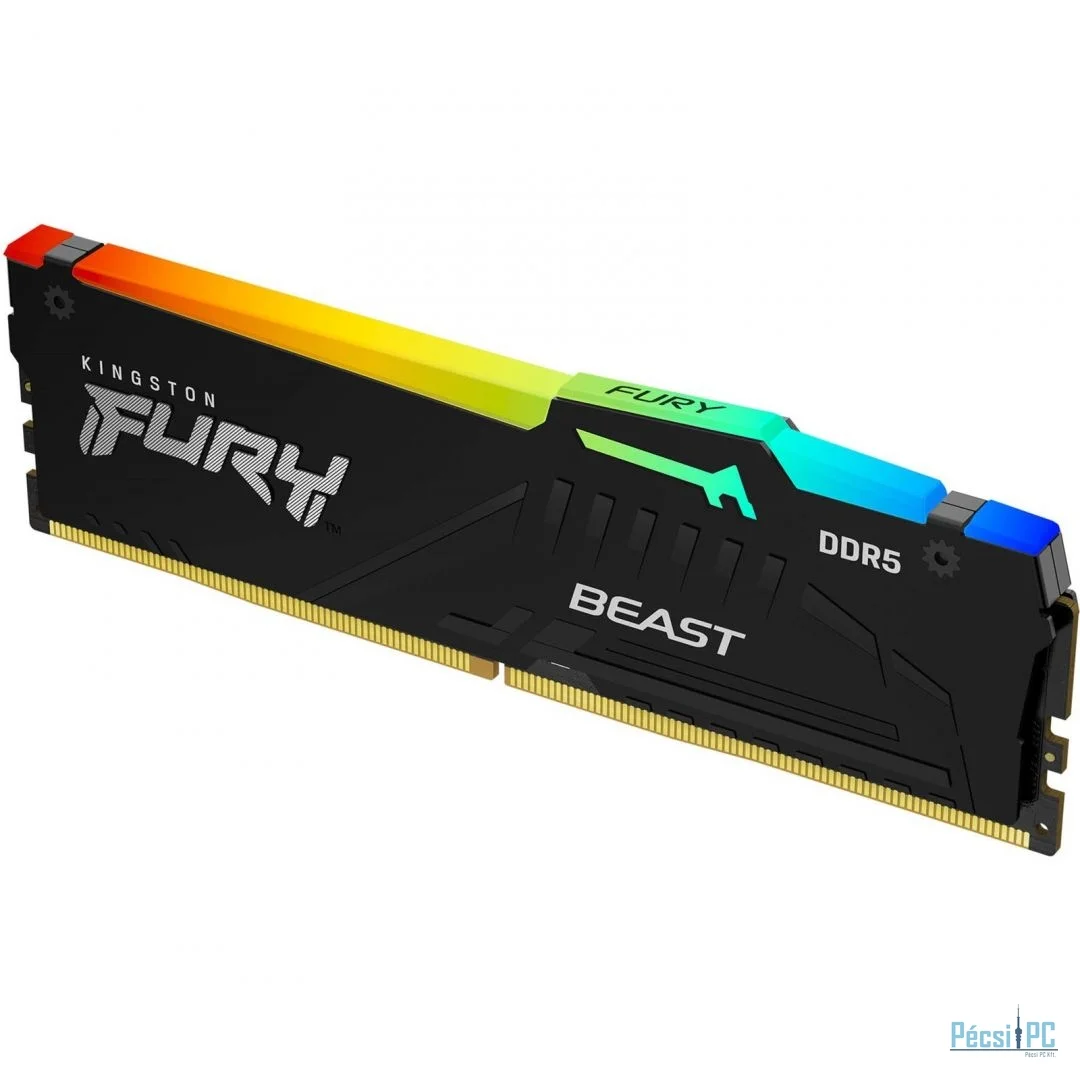 Kingston 32GB DDR5 5600MHz Fury Beast RGB Expo Black