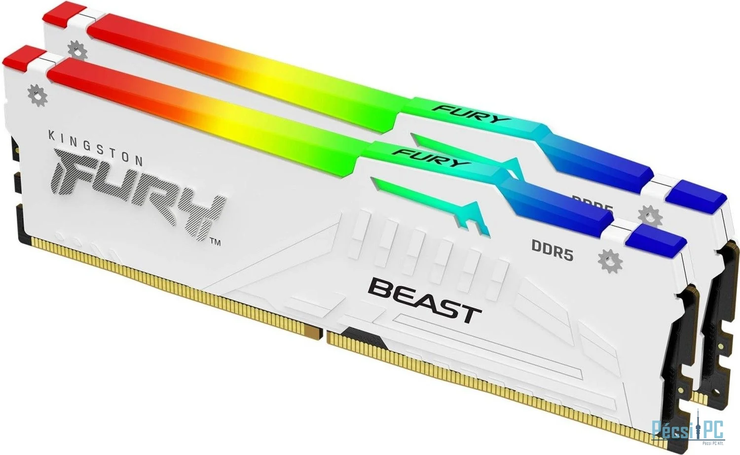 Kingston 64GB DDR5 5200MHz Kit(2x32GB) Fury Beast White