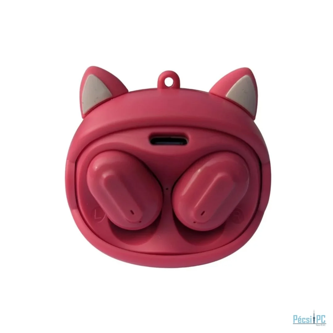 Lazer Built  Squishmallows Face-change Fifi  TWS Bluetooth Headset Pink