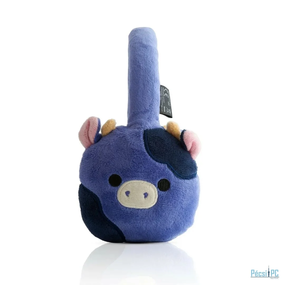 Lazer Built  Squishmallows Ingred Portable Bluetooth Headset Blue