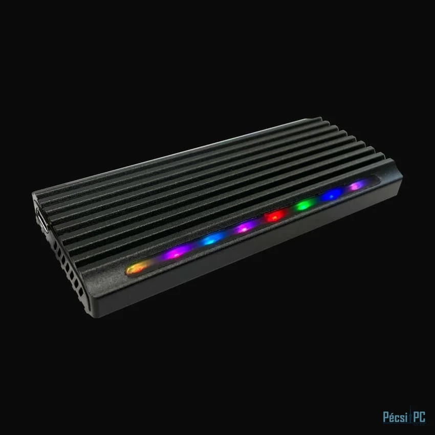 LC Power LC-M2-C-NVME-4 M.2 NVMe SSD Enclosure Black