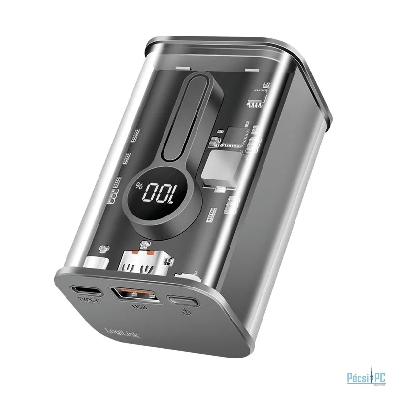 Logilink 10000 mAh PowerBank Grey