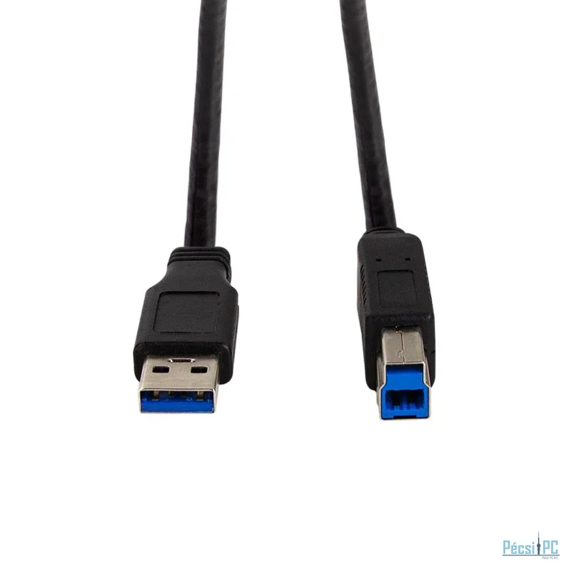 Logilink CU0025 USB3.0 USB-A/M to USB-B/M 3m Cable Black