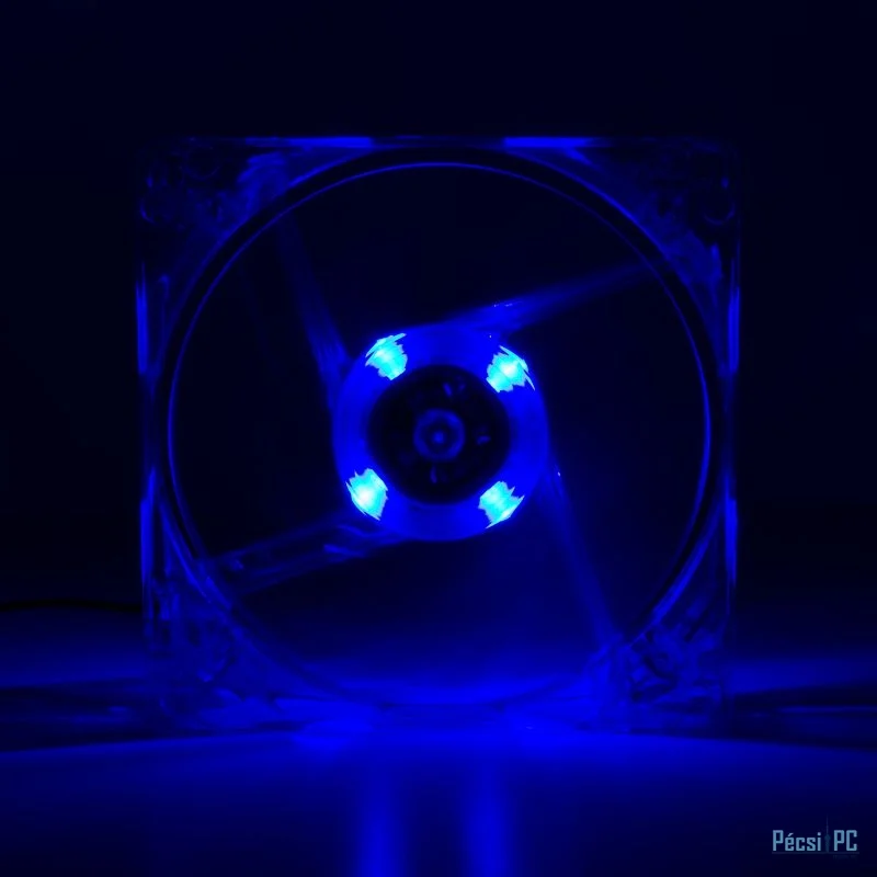 Logilink FAN104 12cm cooler LED Acryl